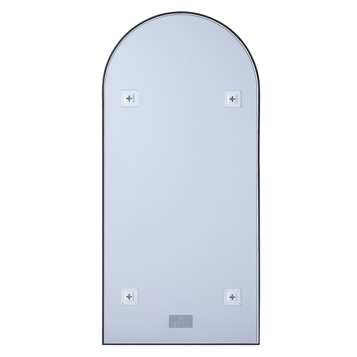 Contoured Frame Arch Floor Mirror - Luvo Store - Vanity Mirrors