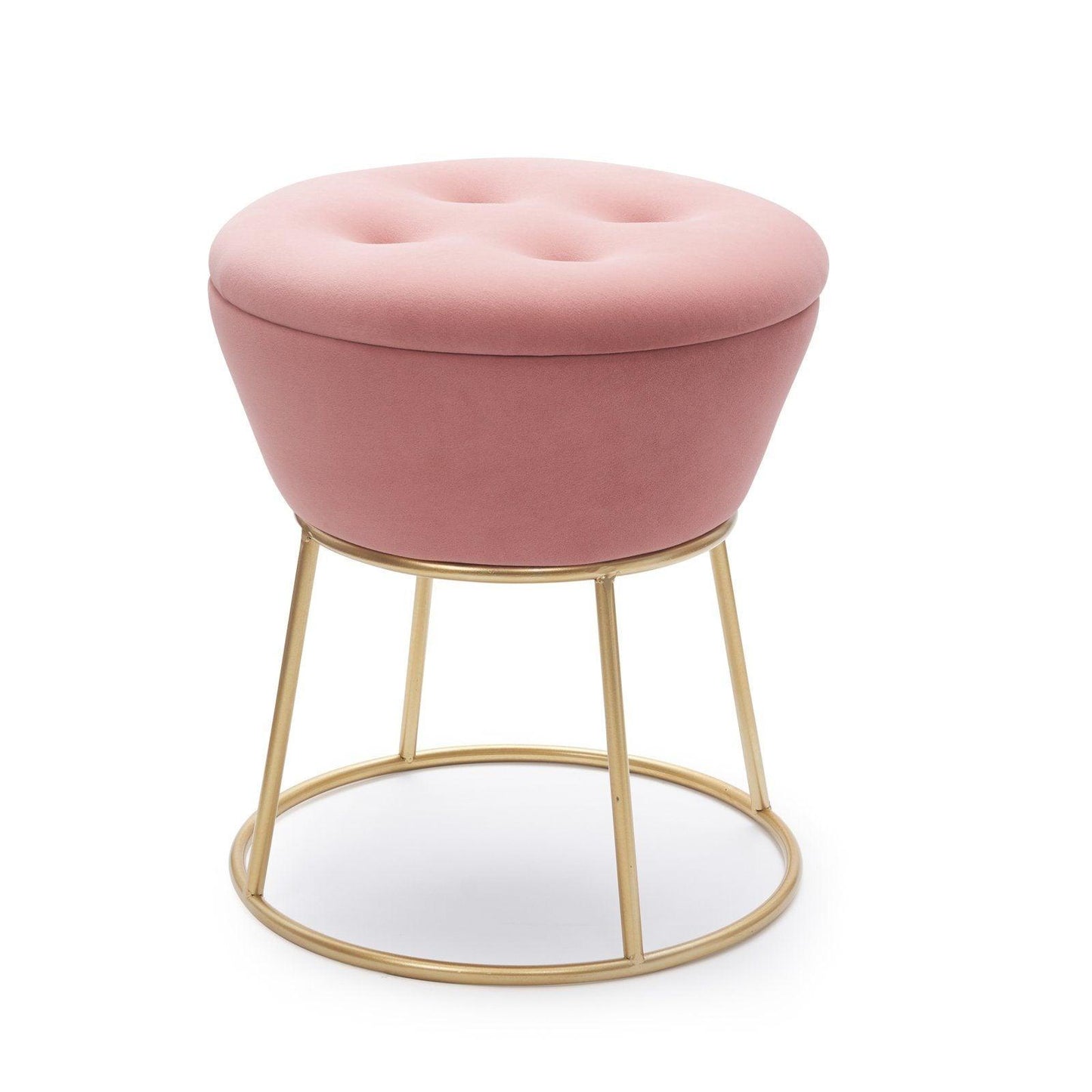 Liyana Pink Stool - Luvo Store - Vanity Chairs