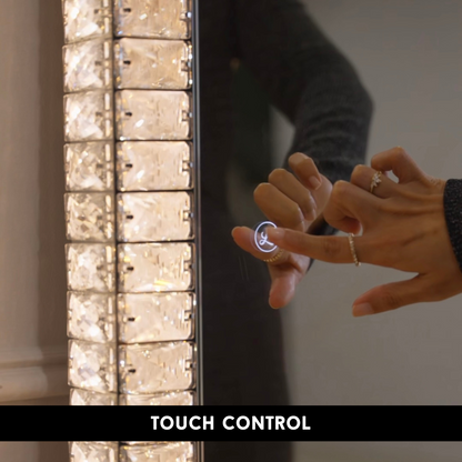 Diamond Floor Mirror - Luvo Store -  Vanity Mirrors