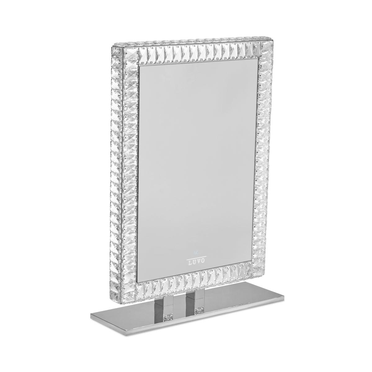 Diamond Vanity Mirror - Tall - Luvo Store -  Vanity Mirrors