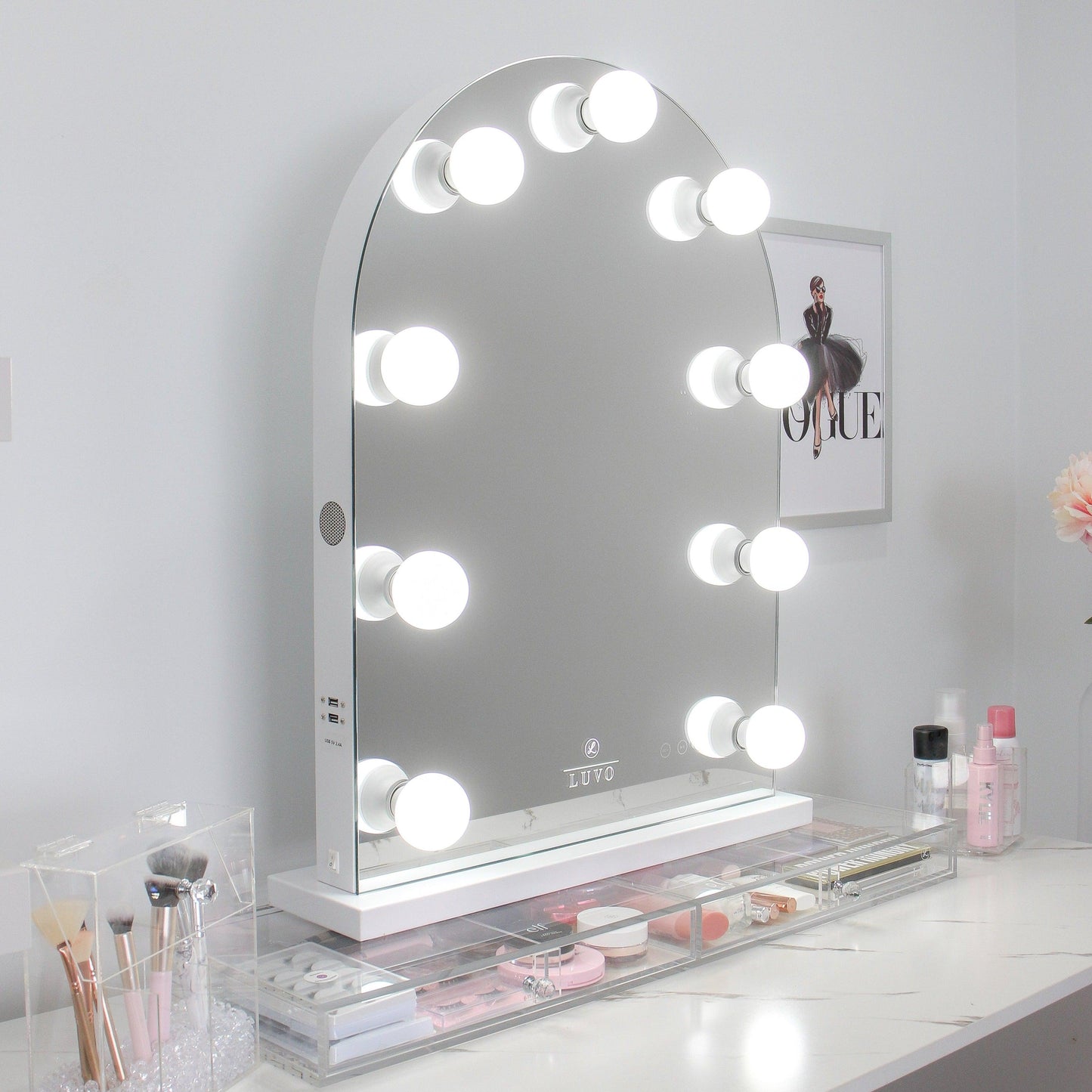 Frosted Bulb - Luvo Store -  Vanity Mirrors
