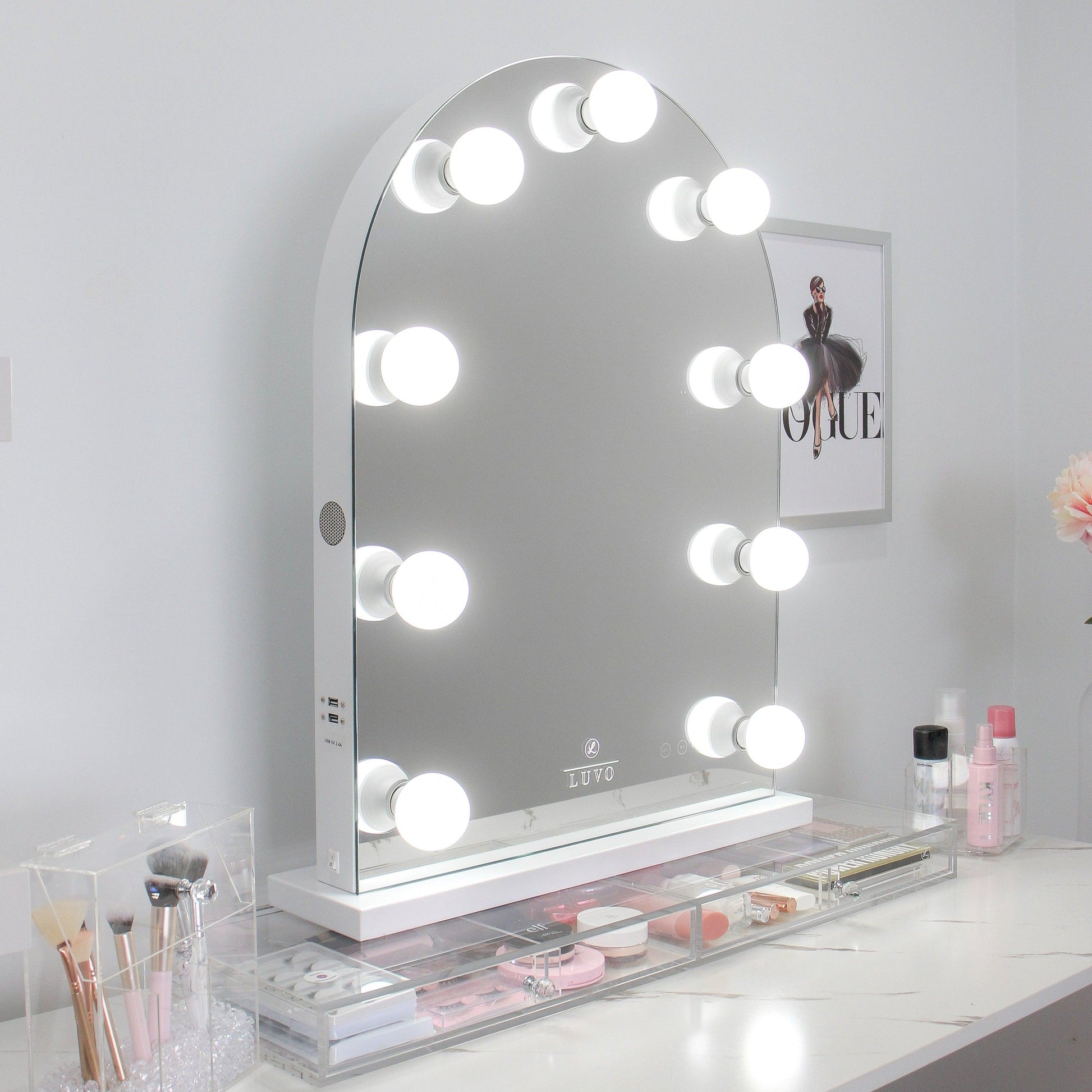 Frosted Bulb - Luvo Store -  Vanity Mirrors