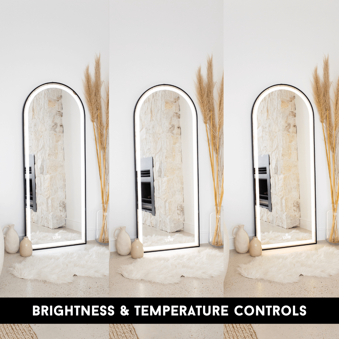 Arch Floor Mirror - Luvo Store -  Vanity Mirrors