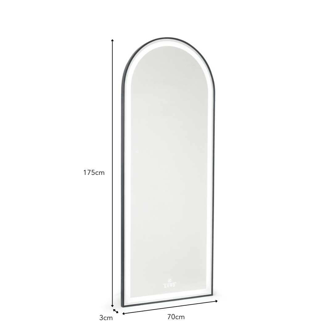 Arch Floor Mirror - Luvo Store -  Vanity Mirrors