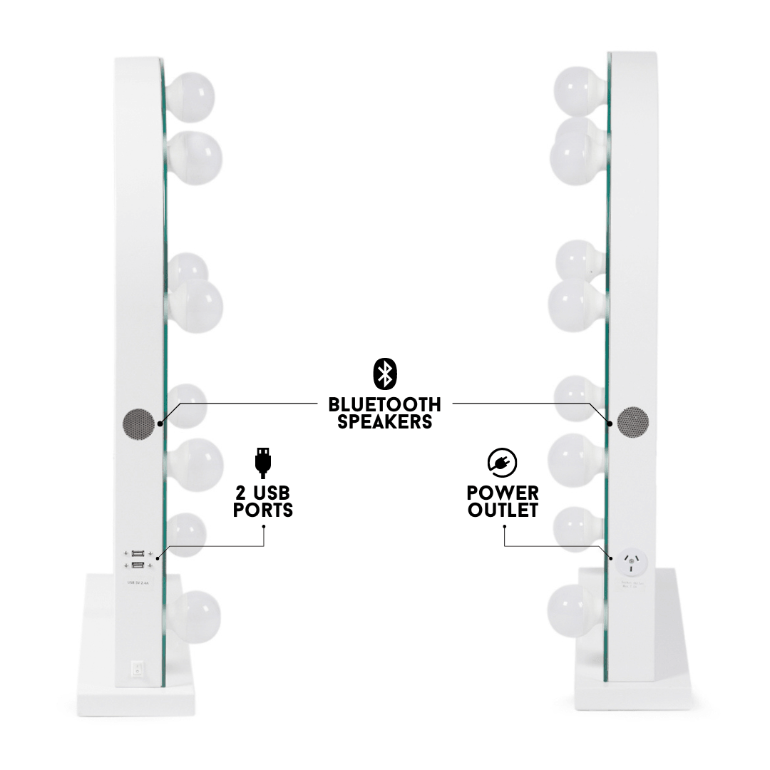 Arch Hollywood Vanity Mirror - Luvo Store -  Vanity Mirrors