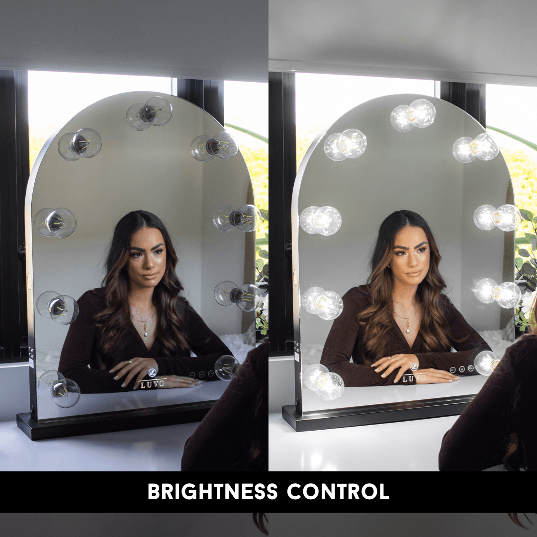 Arch Hollywood Vanity Mirror - Luvo Store -  Vanity Mirrors