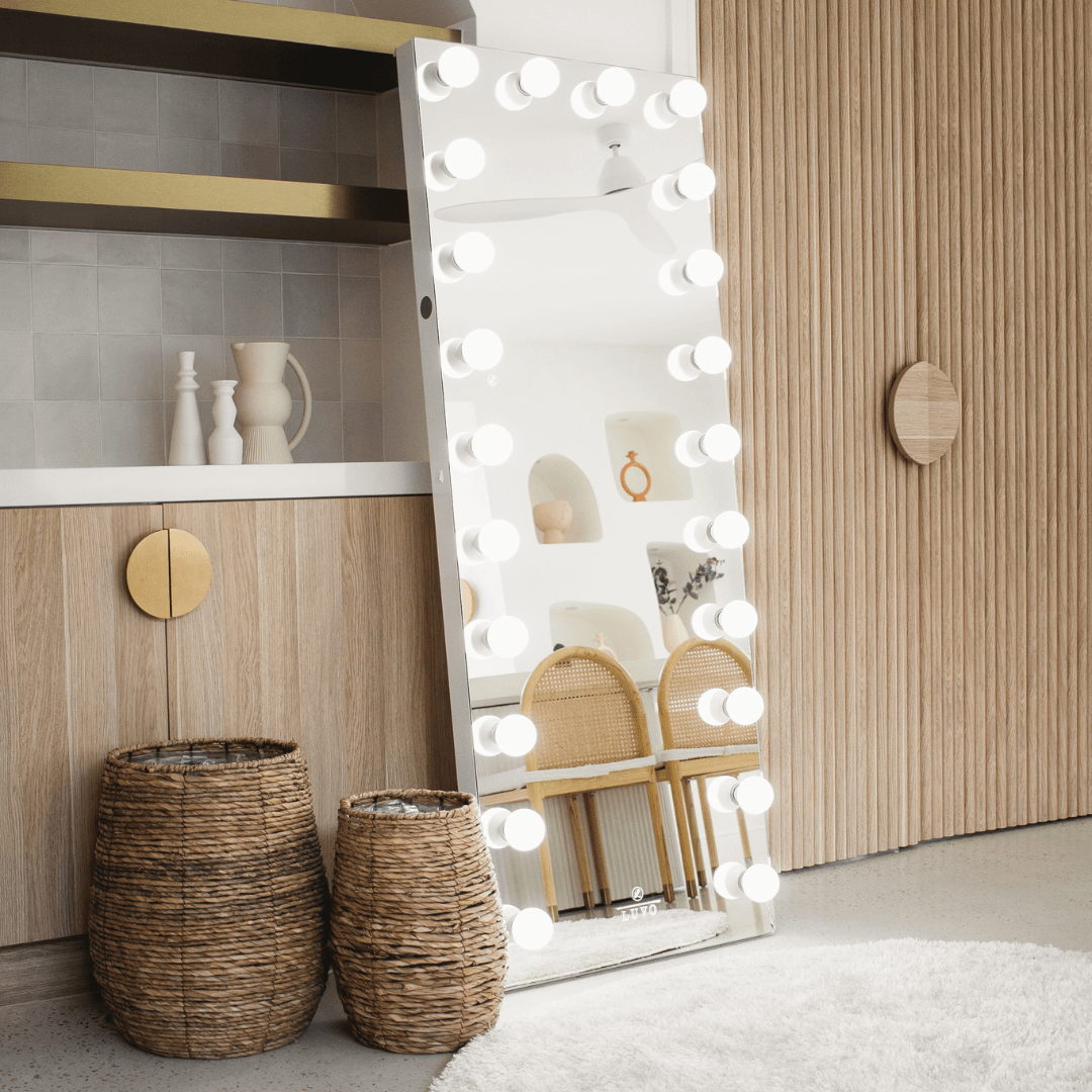 Hollywood Floor Mirror - Luvo Store -  Vanity Mirrors
