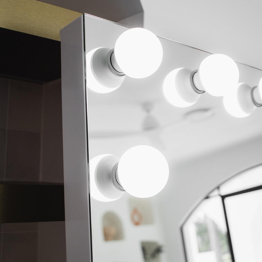 Hollywood Floor Mirror - Luvo Store -  Vanity Mirrors