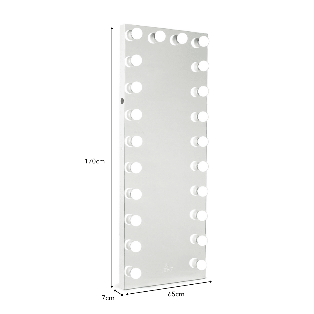 Hollywood Floor Mirror - Luvo Store -  Vanity Mirrors