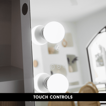 Hollywood Floor Mirror - Luvo Store -  Vanity Mirrors