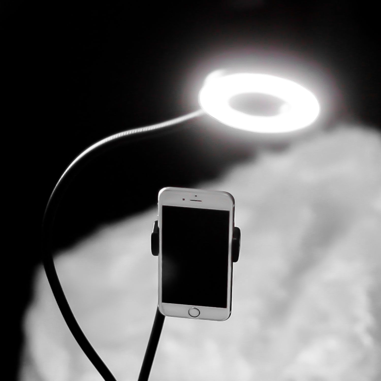 Ring light SHOT CASE Clip Selfie Smartphone